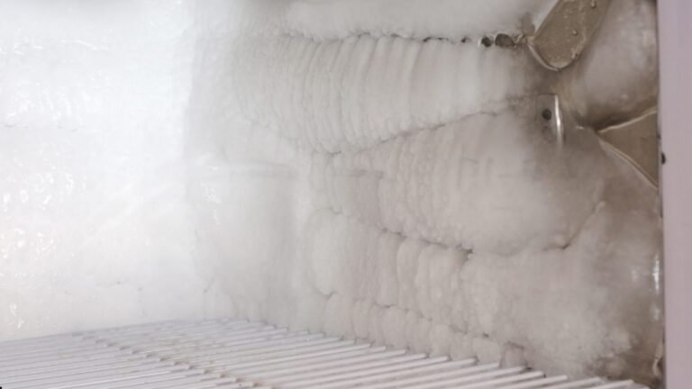 Frost Form Around the Fridge Door